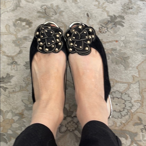 Anne Klein Slingback Open Toe Pumps - Picture 3 of 11